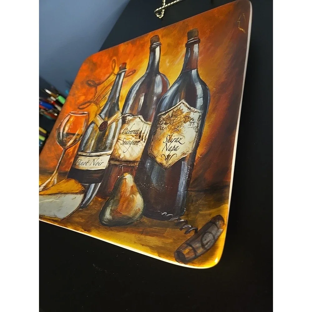 Certified International Wine Trio Gallery Grapes & Wine 10.75